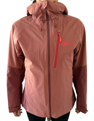 JACK WOLFSKIN Funktionsjacke EAGLE PEAK 2Layer JACKET Outdoor Jacke rot Gr. M 