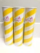 AQUOLINA PINK SUGAR CREAMY SUNSHINE EAU DE TOILETTE 3.4 OZ-LOT OF 3-NEW SEALED