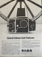1980 Vintage Ads, Printed Ad, Hasselblad 500 C/M Camera 2219 