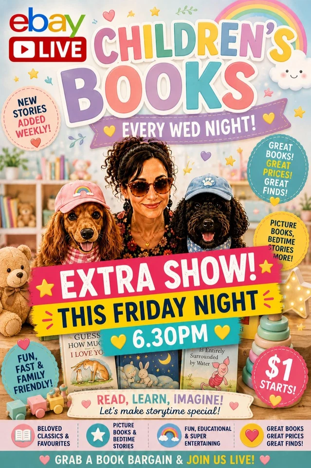 📚 Friday Night CHILDREN'S BOOKS LIVE!