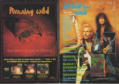 BREAK OUT Ausgabe Nr.2 1992 SLAYER METALLICA ARMORED SAINT QUEENSRYCHE