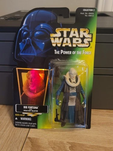 Kenner Star Wars Power of the Force Bib Fortuna NEW SEALED on CARD! Free Ship