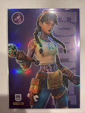 2021 Panini Fortnite Series 3 Jules #137 Optichrome Holo Epic Outfit Card