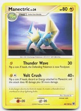 Pokemon Manectric 40/100 Majestic Dawn NM