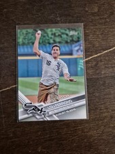 2017 Topps First Pitch Lou Ferrigno Chicago White Sox