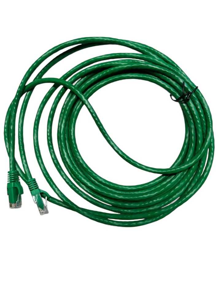 C2G 15ft Cat6 Ethernet Cable - Snagless Unshielded (UTP) - Green - Image 2 of 4