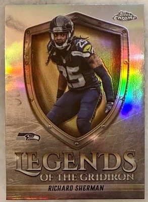2025 Topps Chrome Legends Of Gridiron Refractor #LOG-36 Richard