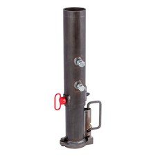 Curt 2-516 Adjustable Gooseneck Hitch Coupler 30k Round Tube 25030