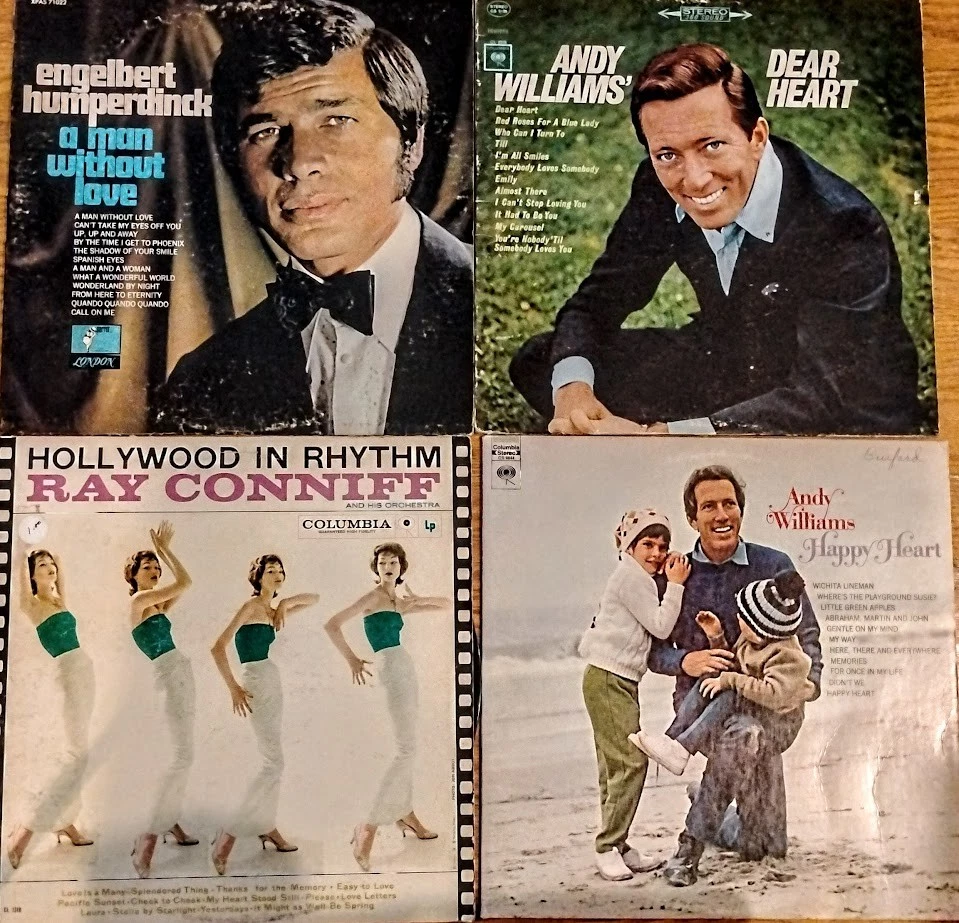 Vinyl Lot of 20 Easy Crooner Pop Andy Williams Conniff Engelbert Como Sinatra - Image 4 of 4