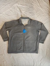 Columbia Hart Mountain Gray Full Zip Jacket  Size 5XT New With Tags