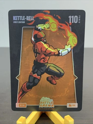 Kettle-Bell Ketel Marte 2026 Bo Jackson Battle Arena #BF-156 Battlefoil Fire