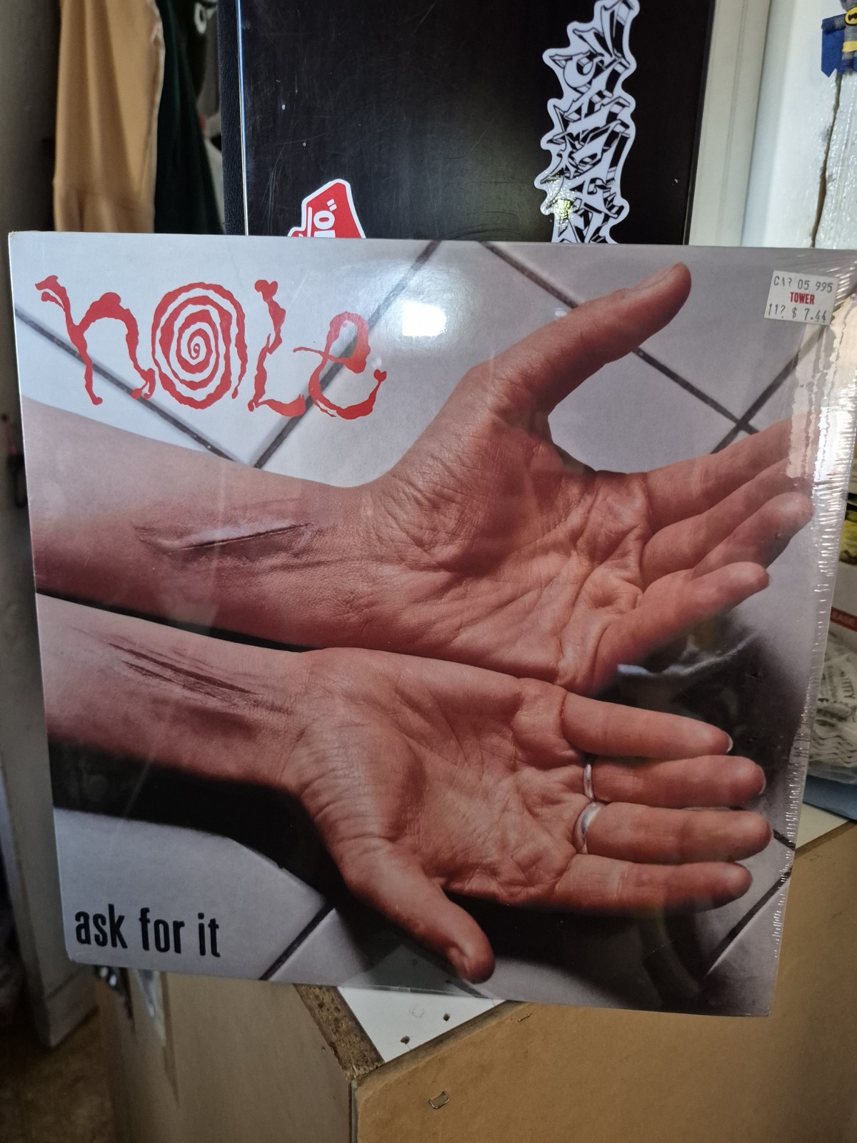 Hole Ask For It Vinyl First Pressing 1995 Sealed