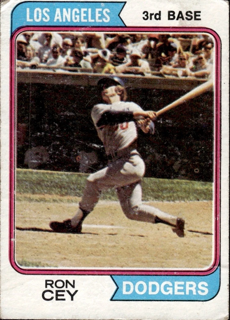 1974 Topps Ron Cey Los Angeles Dodgers #315