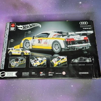 Mattel Brick Shop Hot Wheels '15 Audi R8 LMS 820pc - Sealed New