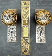 Branford Eastlake Victorian Passage Set Aesthetic Movement. Bamboo. B-11721