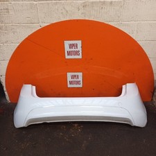 Vauxhall Meriva B Bumper Rear Back Bumper Glacier White Z474 5 Door 10-17 PO13