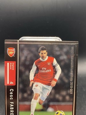 Cesc Fabregas Panini WCCF 2010-2011 Arsenal Special Japanese SEGA