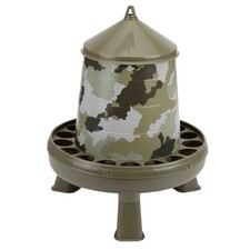 Plastic Poultry Feeder with legs 8 lbs Camouflage GAUFQ