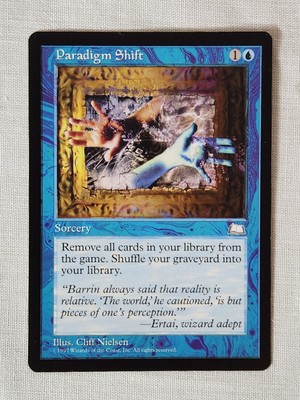 NM Paradigm Shift Weatherlight Mtg Magic the Gathering