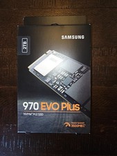 SAMSUNG 970EVOPLUS NVMe M.2- 2TB SSD MODEL MZ-V7S2T0-100% HEALTH