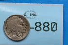 1913 5C INDIAN HEAD BUFFALO NICKEL EARLY US TYPE COIN RAW-880