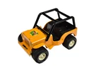 Tonka Bone Bruzzer Jeep Vintage Diecast Yellow Black Metal Plastic Toy Car