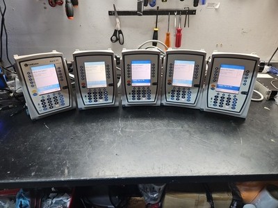 Lot 5 Alaris 8015 PC Large Screen Controller Module Battery Pole Clamp Wifi 