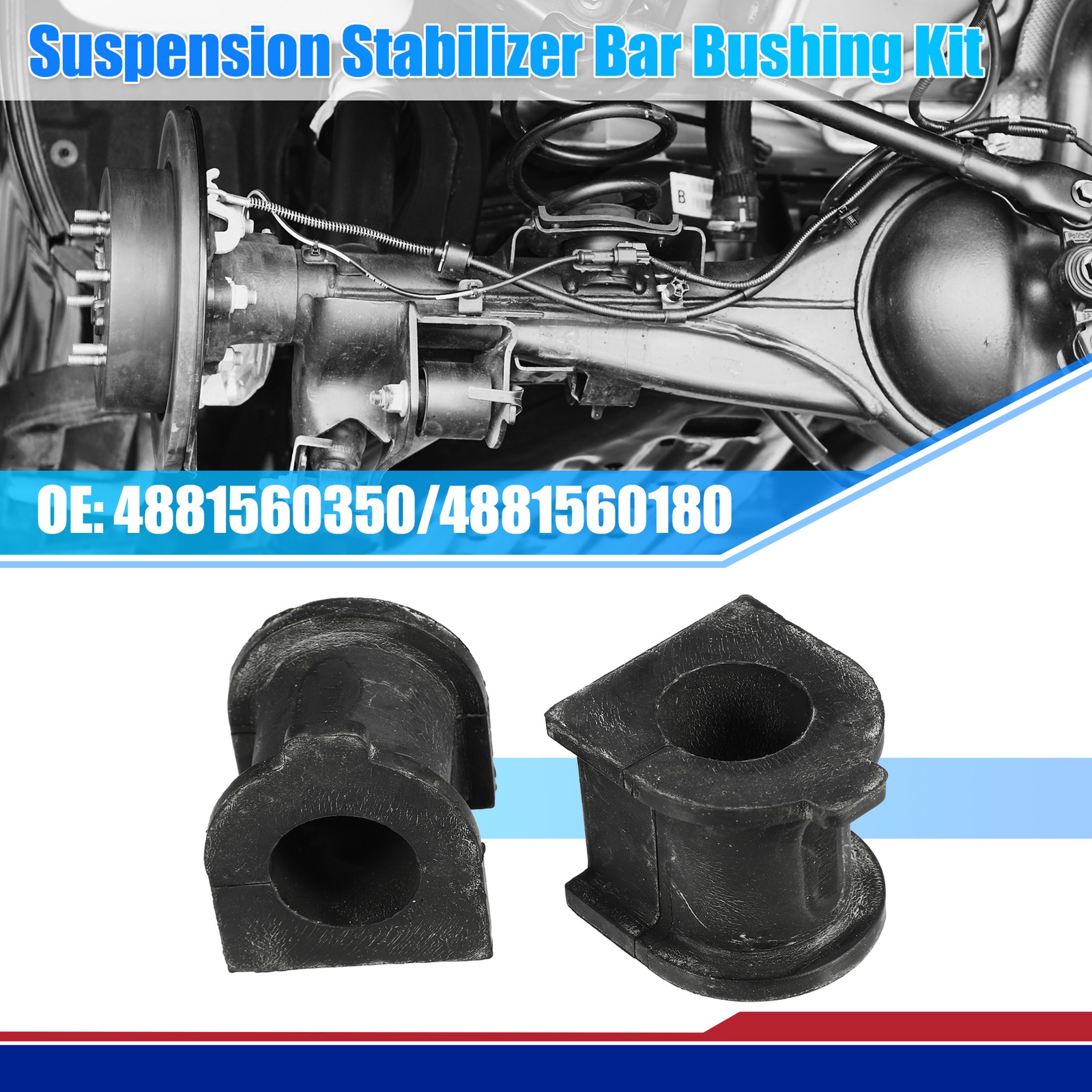 Bagues barre stabilisatrice 4881560350 suspension 4Runner - 2