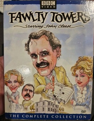 FAWLTY TOWERS THE COMPLETE TV SERIES DVD BASIL JOHN CLEESE & CONNIE BOOTH R1