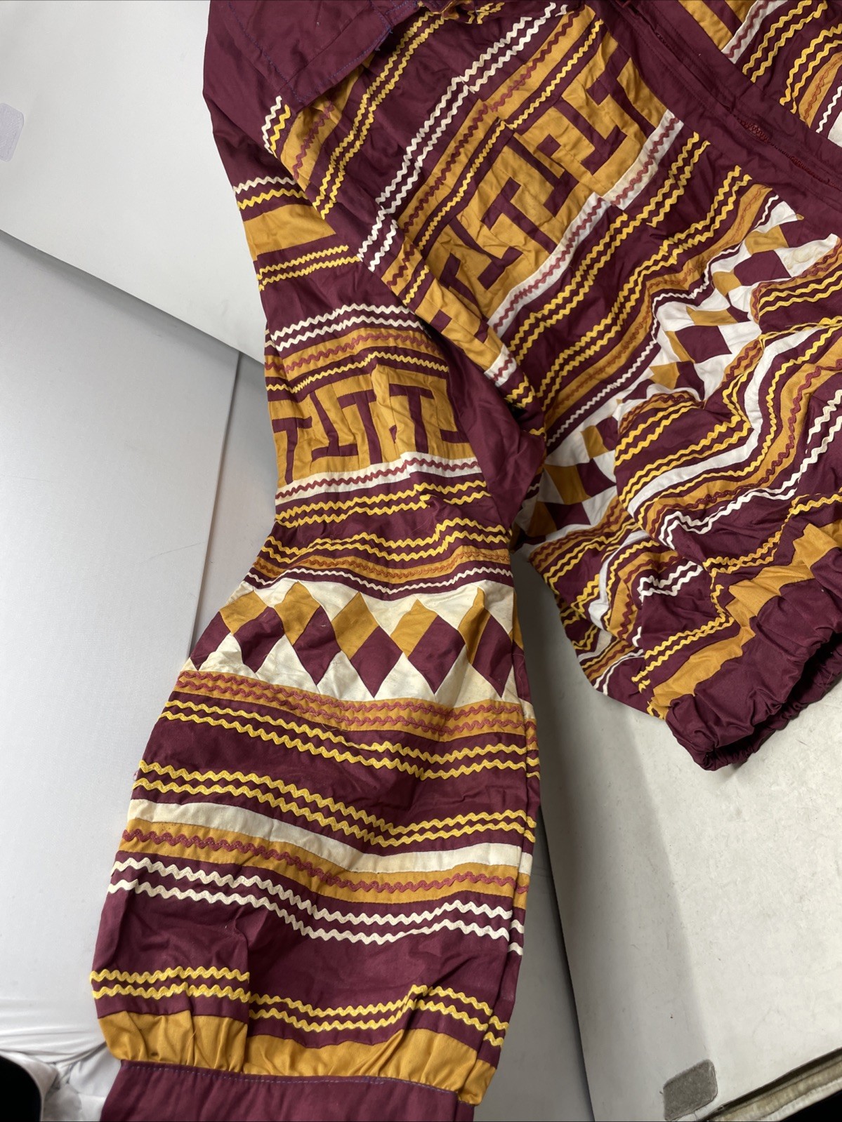 Seminole/Miccosukee Patchwork Quilted Jacket Nati… - image 2