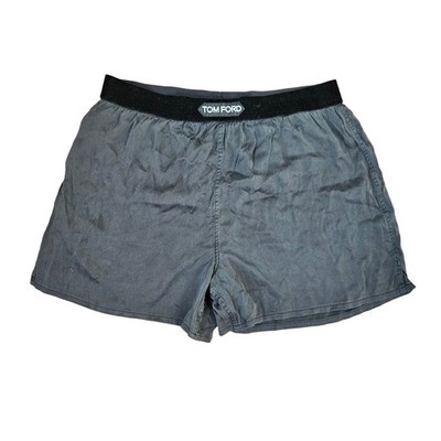 Tom Ford Black Logo Band Waist Short