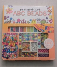 Just My Style Personalized ABC Beads Jewelry Design NIB Craft For Kids Gift