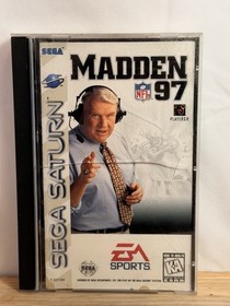 Madden 97 ( Sega Saturn) Complete with Manual & Game