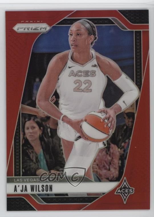 2024 Panini Prizm WNBA Red Prizm 259/299 A'ja Wilson #86 go9