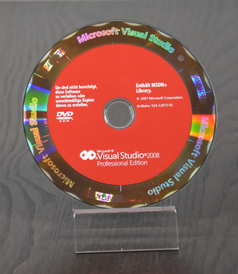 Microsoft Visual Studio 2008 Pro 32 Bit C5E-000257 Deutsch + SQL Server 2005