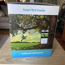 Smart Bird Feeder, Camera Solar Powered, HD Camera Auto Capture Bird New in Box