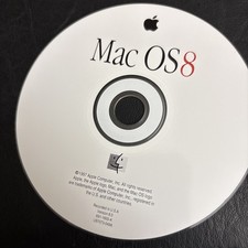 Mac OS 8 Apple Computer Operating System CD Rom Install Disc
