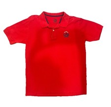 Men's Polo Ralph Lauren Anchor Sailing Crest Red Polo Shirt M