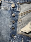LEVIS Premium 501 Button Fly High Rise Faded Distressed Denim Blue Jeans 27x25 — photo 10