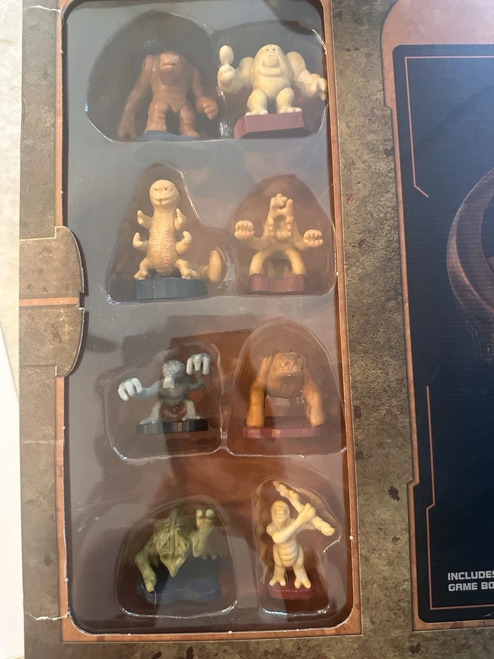 STAR WARS DEJARIK Juego de Mesa 8 Figuras + Juego de Cuadros (Nuevo, Sellado de Fábrica) Foto 4 de 4