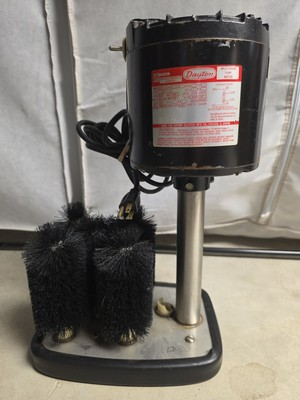 #ad #ad Dayton 5K343E Electric Motor Glass Washer 5 Brush Bar Cleaner Restaurant $117.00