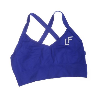 LF Women, Sport-BH, Größe: 30, Blau, Einfarbig, Damen #lBs