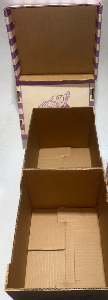 Cloth World Box Wonder World Of Telas Patrón Retro Vintage ¡Juego de 2! Foto 3 de 4