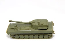 Zvezda 1/100 Scale Soviet 122mm Self-Propelled Gvozdika Howitzer Open Built Up