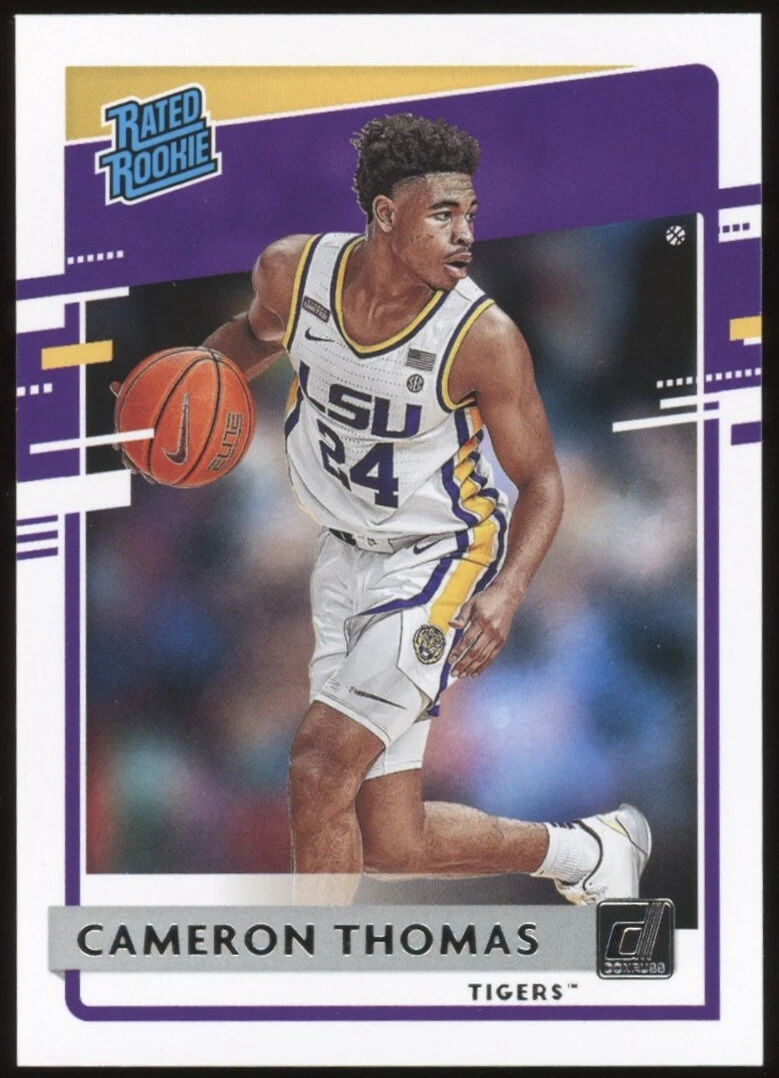 Cameron Thomas trading card