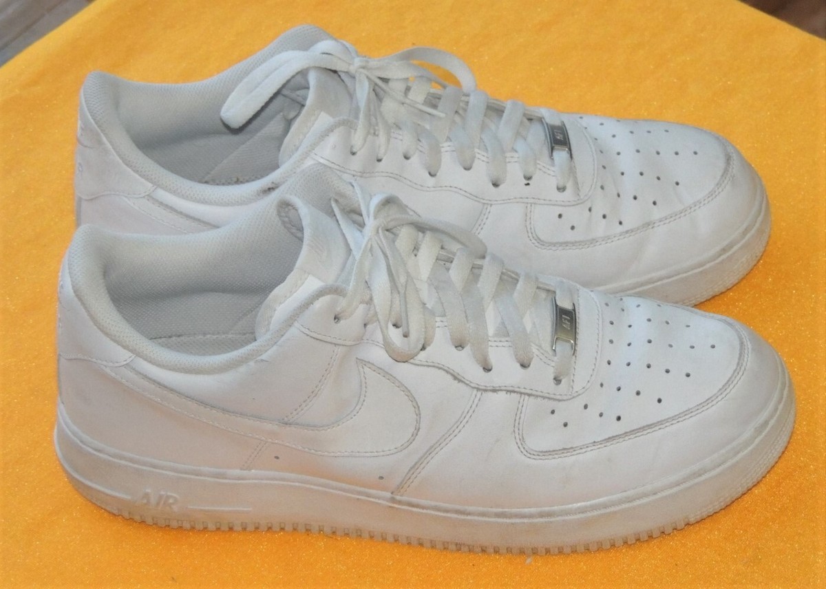 NIKE AIR FORCE 1 Low MENS TRIPLE WHITE Sneakers 315122-111 | Sz 13 Nike 315122-111 Air Force One 1 AF-1 Low Top Triple White  main image 4