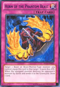 Horn of the Phantom Beast - Purple - DL15-EN020 - Rare - Unlimited Edition x3 -