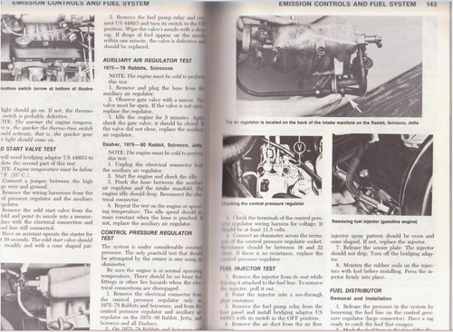 Chilton's Repair & Tune-up Guide ~ Rabbit / Jetta Scirocco Dasher 1974-80 - Bild 11 von 12