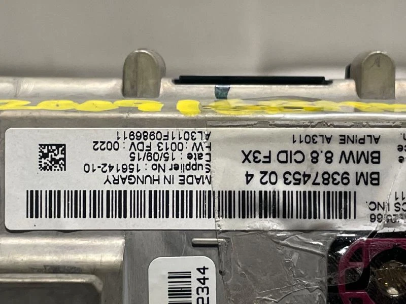 BMW M3 335I 428I 2016 navegación información tablero pantalla GPS/TV fabricante de equipos originales Foto 3 de 4