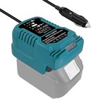 Car Charger for Makita 18V Battery Portable Car Charger Cigarette Lighter Plug
